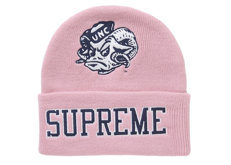 Supreme Mitchell & Ness NCAA Beanie Pink - FW24 - US