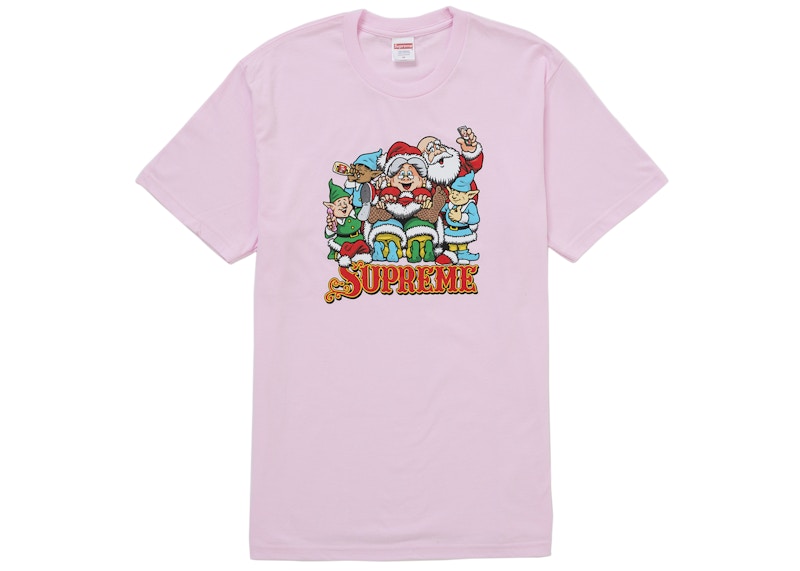 Supreme Naughty Tee Light Pink Men's - FW25 - US