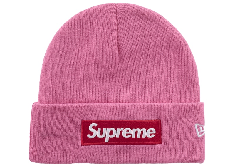 Supreme New Era Box Logo Beanie (FW25) Magenta - FW25 - US