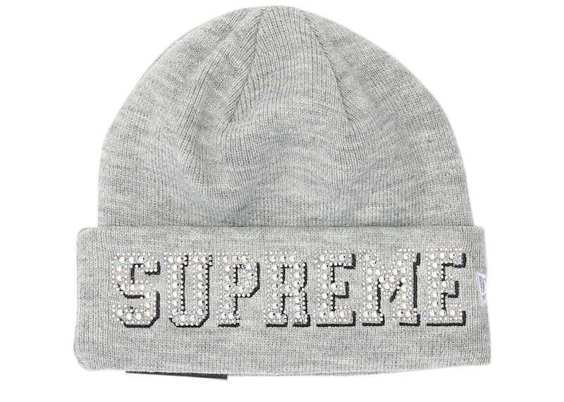Supreme New Era Gems Beanie Grey - SS20 - US