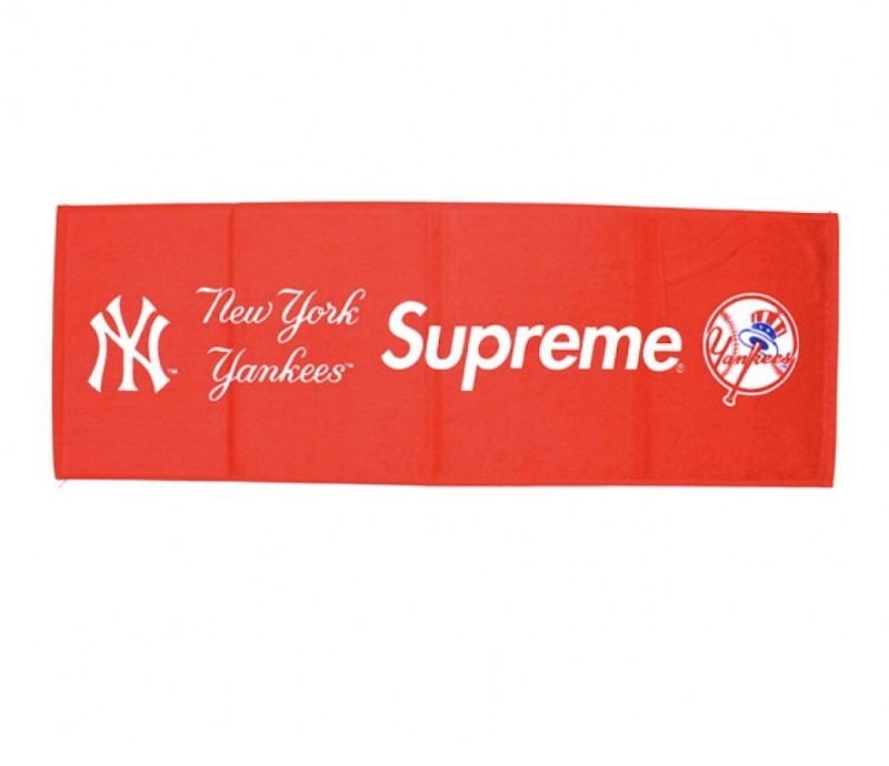 Supreme New York Yankees Hand Towel Red - SS15 - US