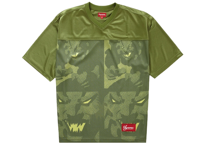 Supreme Ronin Football Jersey Olive Men's - SS23 - US