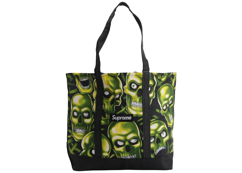 Supreme-Skull-Pile-Denim-Tote-