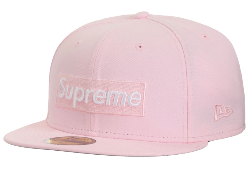 Supreme Sharpie Box Logo New Era Fitted Cap Pink - SS24 - US