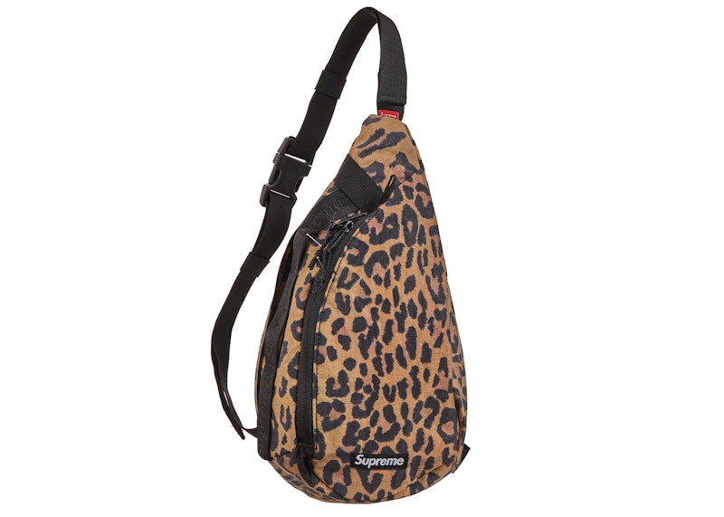 希少✨ Supreme Polartec Sling Bag Leopard Supreme Sling Bag