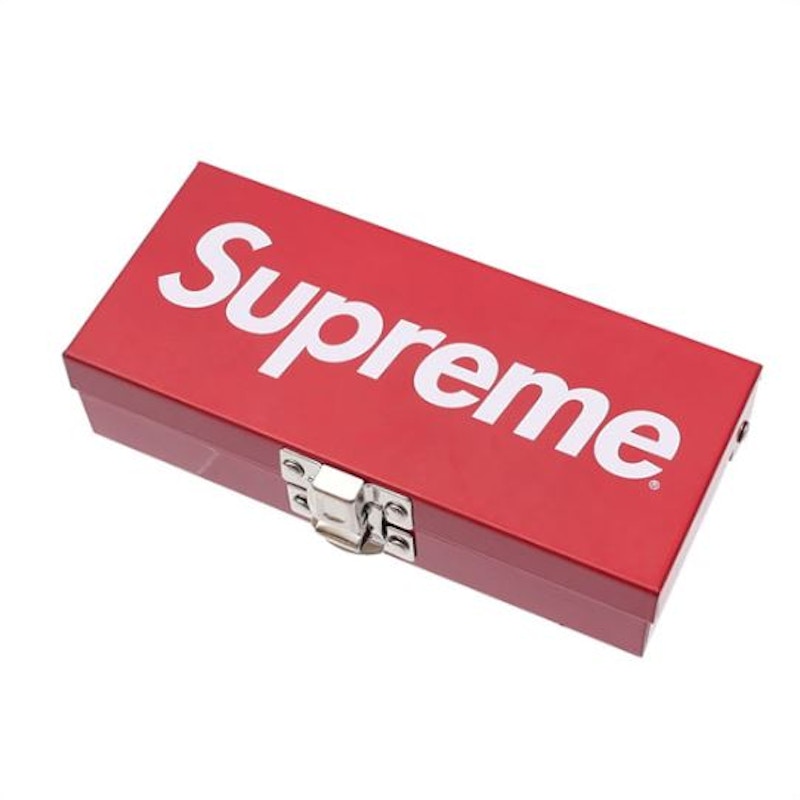 Supreme Small Metal Storage Box Red - SS17 - US