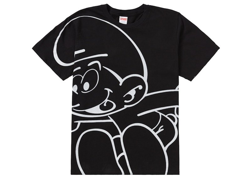 Supreme Smurfs Tee Black Men's - FW20 - US