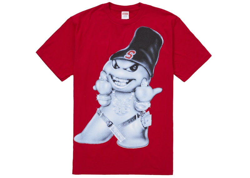 Supreme Snowman Tee Red メンズ - FW25 - JP