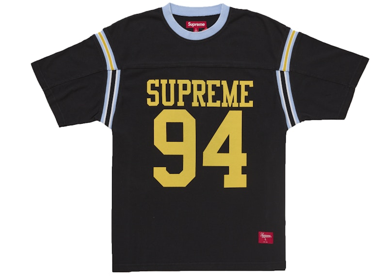 Supreme Split S/S Football Top Black Men's - SS25 - GB