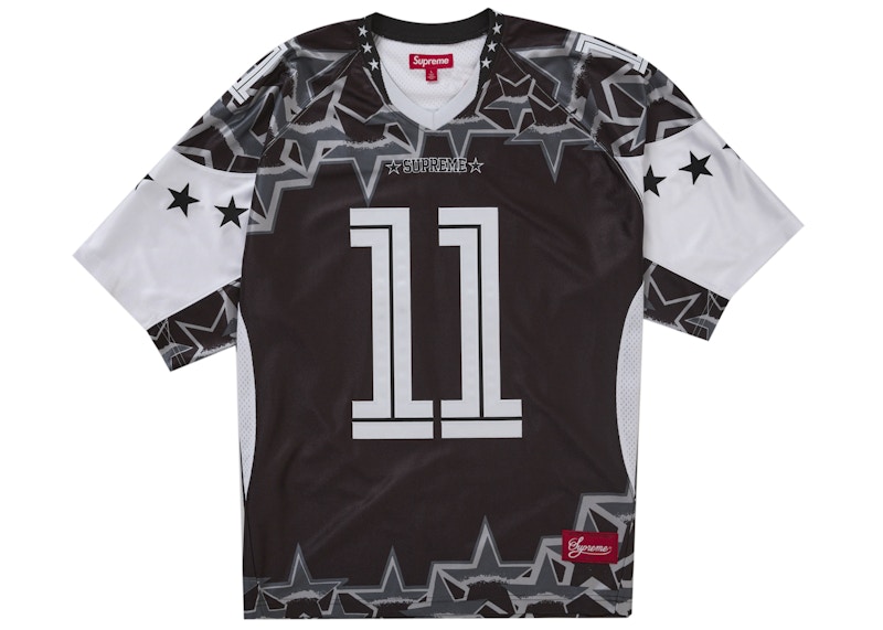 Supreme Stars Football Jersey Black Men's - SS25 - US