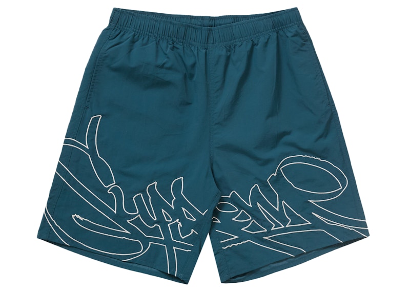 Supreme Tag Water Short Teal メンズ - SS24 - JP