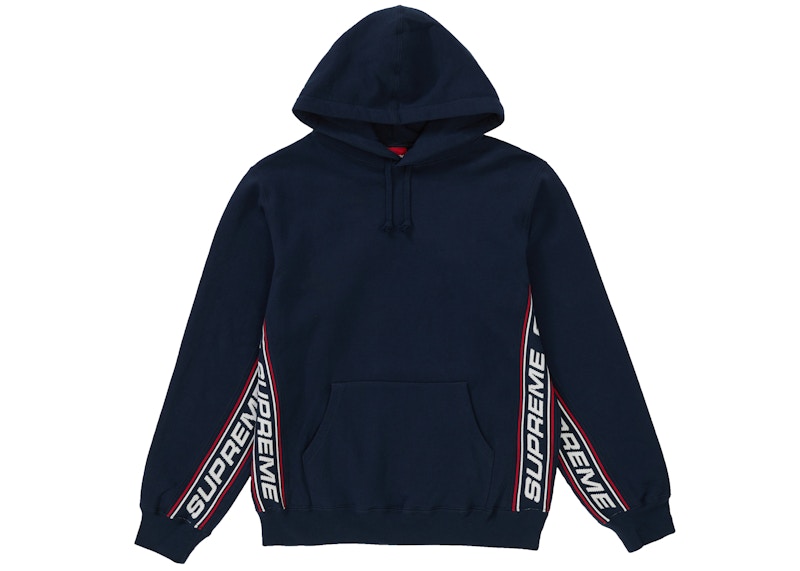 Supreme-Text-Rib-Hooded-