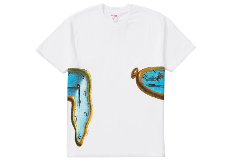 Supreme The Persistence Of Memory Tee White Men's - SS19 - US