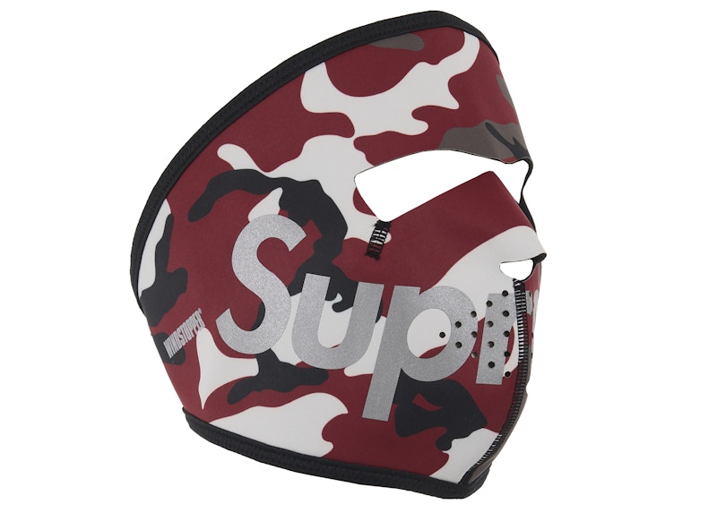 Supreme WINDSTOPPER Facemask (FW25) Red Camo - FW25 - US