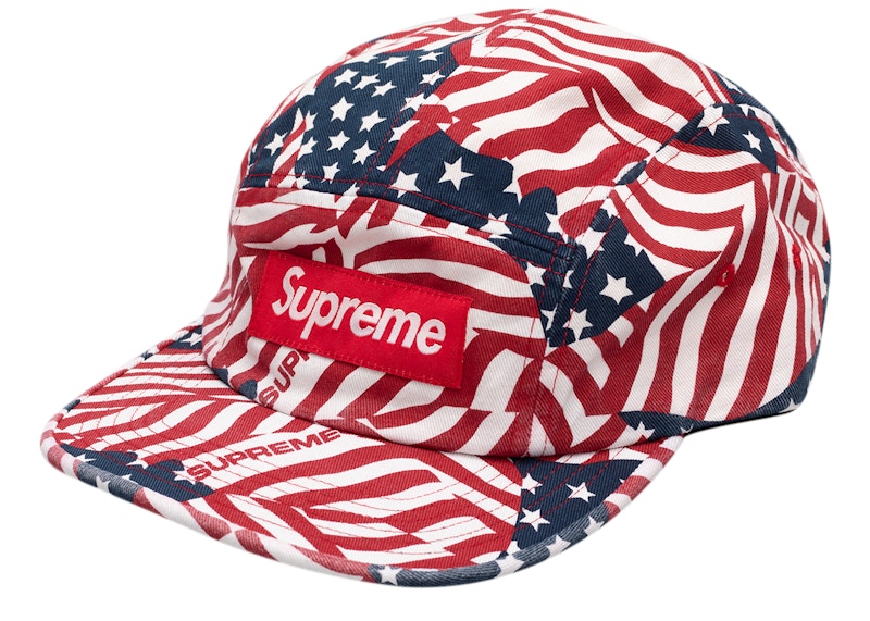 Supreme Washed Chino Twill Camp Cap (SS20) Flags - SS20 - JP
