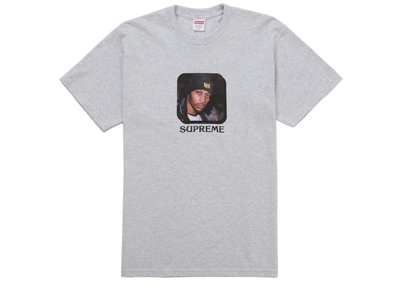 Supreme Wu-Tang Clan RZA Tee Ash Grey Men's - FW25 - US