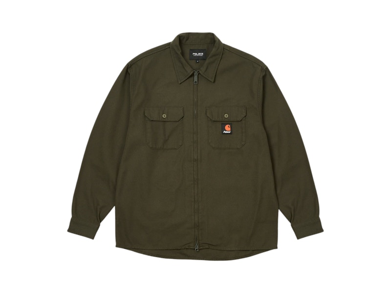 Palace Carhartt WIP Milford Shirt Plant Men's - FW24 - US