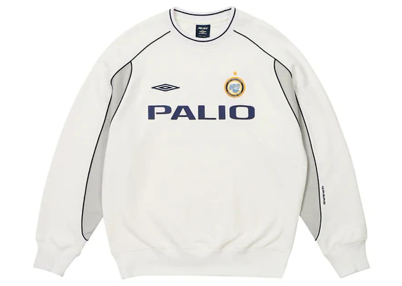 Palace x Umbro Warm Up Crew White Men's - SS24 - US