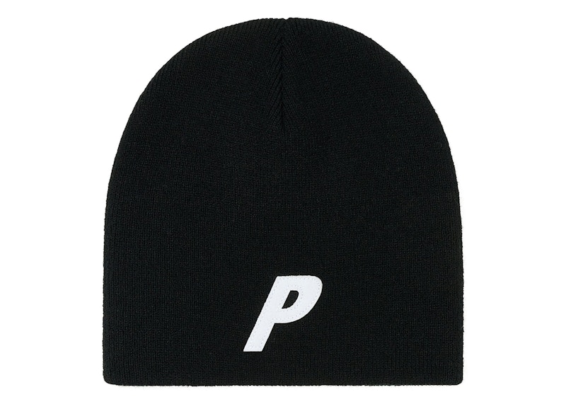 Palace P Nein Cuff Beanie Black メンズ - FW24 - JP