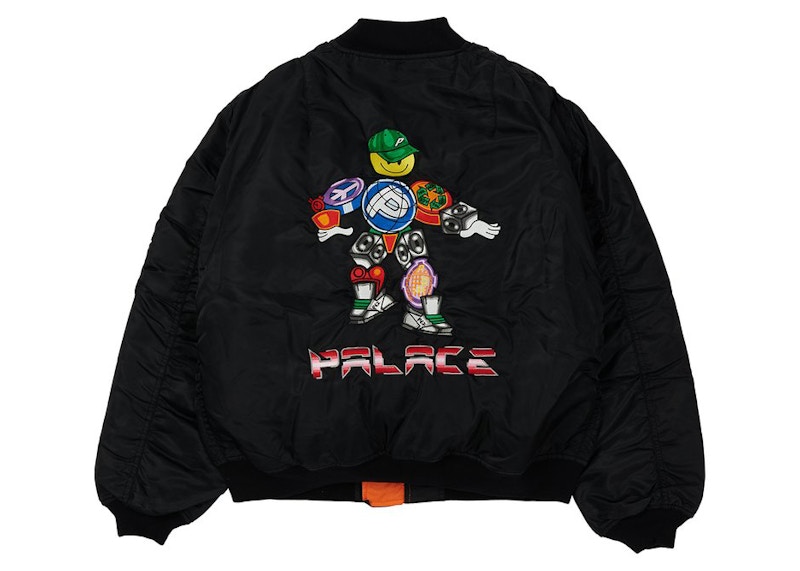 Palace PEZ Pezman MA1 Jacket Black メンズ - FW21 - JP