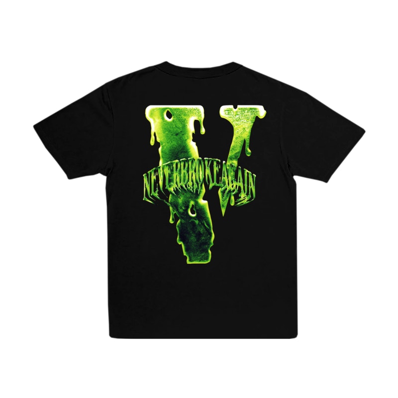 Vlone x Never Broke Again Slime T-shirt Black メンズ - FW21 - JP