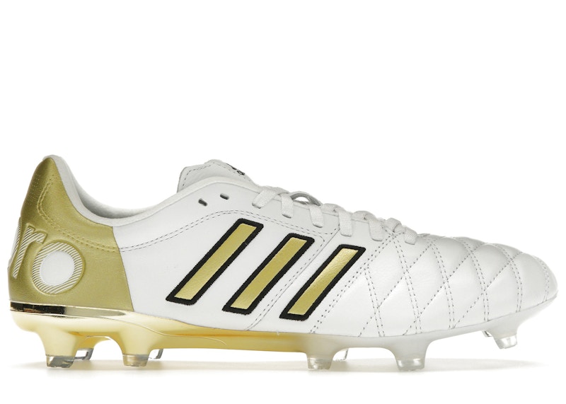 adidas 11Pro FG Toni Kroos Cloud White Core Black Gold Metallic