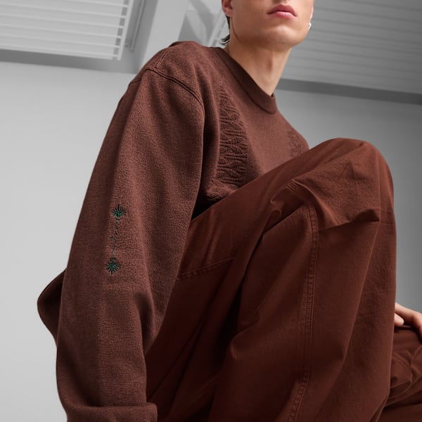 Camiseta PALAIS ARTISAN Crew Masculina | brown | PUMA