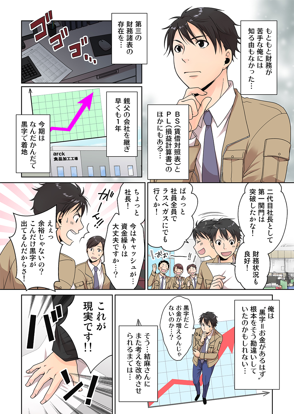 キャッシュ・フロー計算書（C/F）がマンガでわかる！ 会社経営者が理解