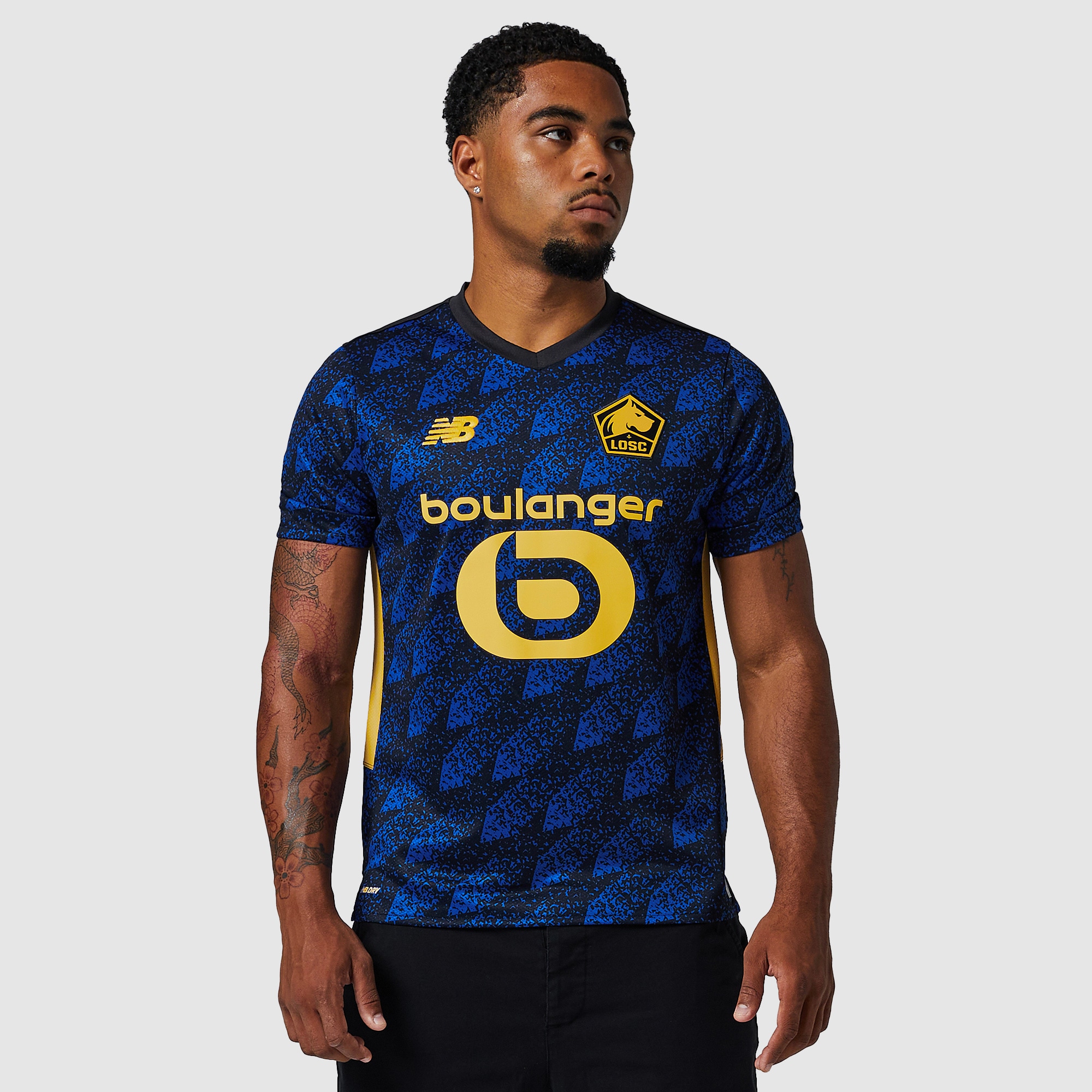 New Balance LOSC Lille 25/26 SS Third Shirt - Print/Pattern/Misc