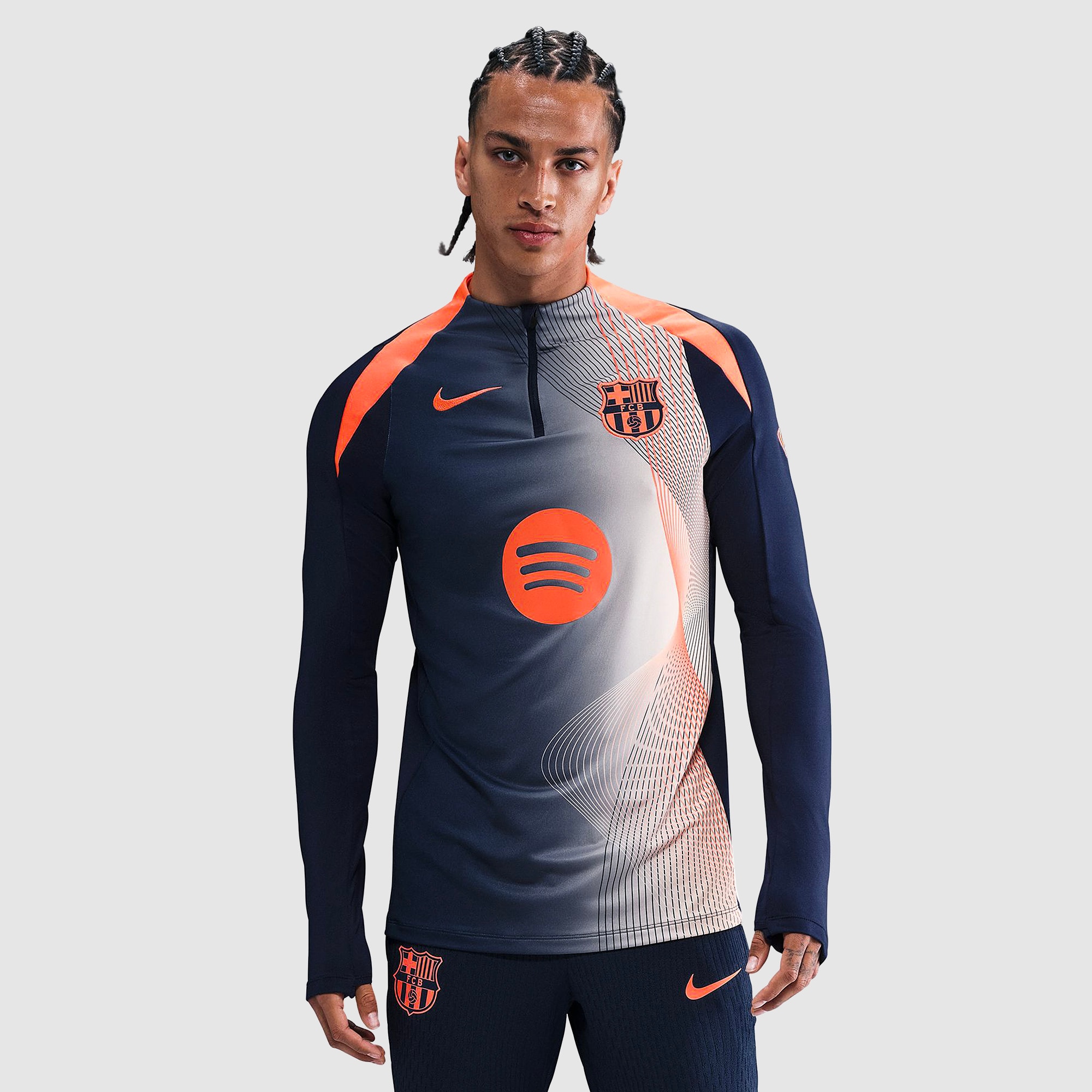 Nike FC Barcelona 25/26 Dri-FIT Strike Pre-Match Total 90 Third