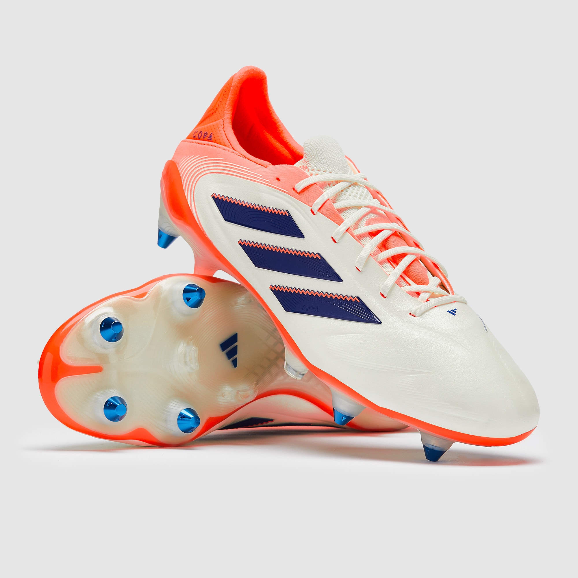 adidas Copa Pure III Elite Soft Ground - Off White/Lucid Blue
