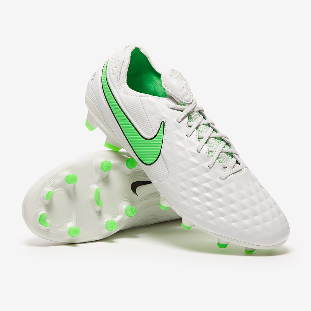 Nike Tiempo Legend VIII Elite FG - Platinum Tint/Rage Green - Firm