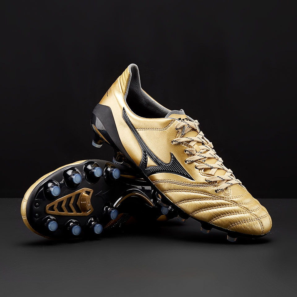 Mizuno Morelia Neo II Made in Japan - Gold/Black - Mens Boots