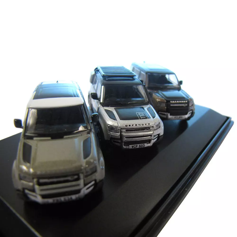 Collectible Land Rover 3-Truck Set | Defender 90, 110, 110X