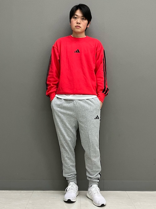 セール】エッセンシャルズ スリーストライプス フレンチテリー