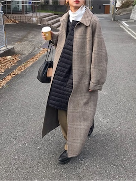 Kumika☆｜TODAYFULのステンカラーコートを使ったコーディネート - WEAR