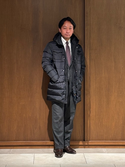 セール】HERNO / 別注 4ポケット フーデッド ダウンコート（ダウン