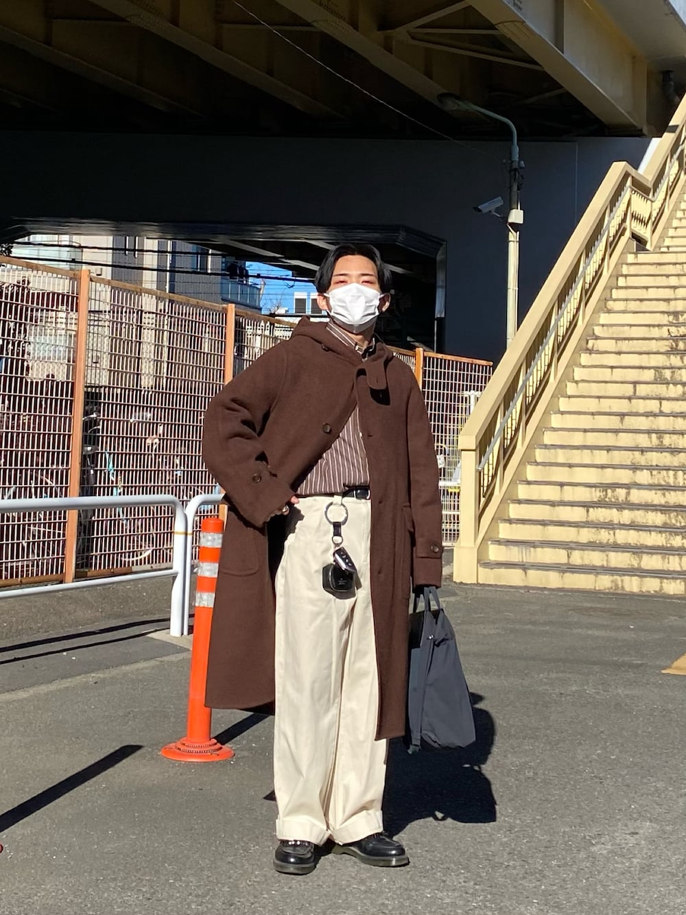 yoshi｜MUJI Laboのダッフルコートを使ったコーディネート - WEAR