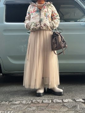 TSUMORI CHISATOのダウンジャケット/コートを使った人気ファッション