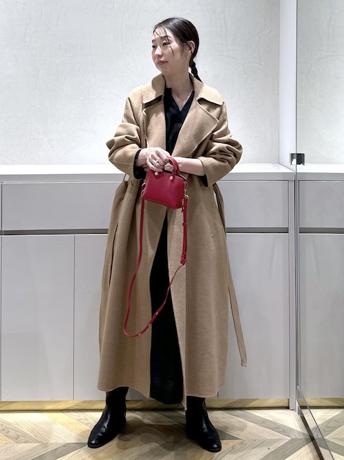 セール】コロンボキャメルリバーロングコート（その他アウター）｜ROPE
