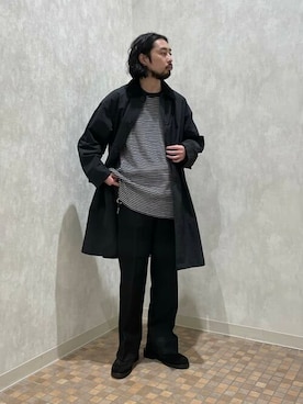 Traditional Weatherwearのチェスターコートを使ったメンズ人気