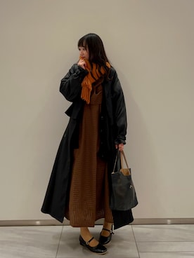 LEJA】ビスチェ風切り替えプチハイネック花柄シアーレースワッフル生地