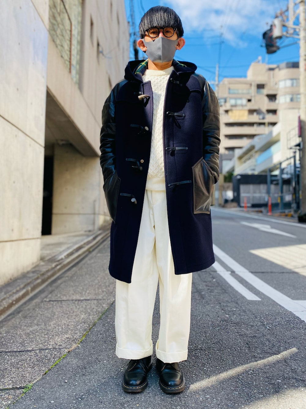JUNYA WATANABE COMME des GARCONSのダッフルコートを使ったメンズ人気