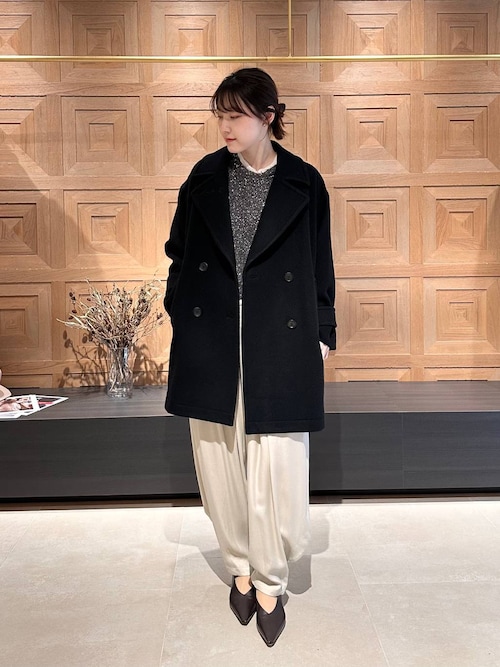 セール】Curensology(カレンソロジー)/サテンタックパンツ（その他