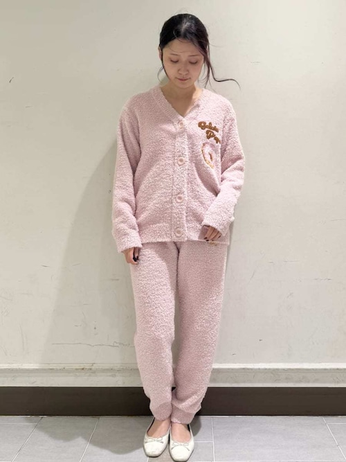 セール】ドーナツジャガードロングパンツ（ルームウェア/パジャマ