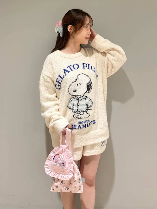 セール】【PEANUTS】【ONLINE限定】オリジナルアート ジャガードプル