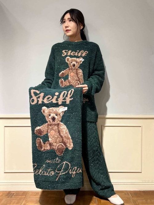 セール】【Steiff】【HOMME】パウダーネップジャガードプルオーバー