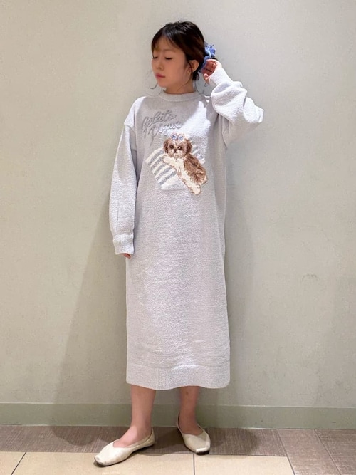 セール】シーズ―ジャガードワンピース（ルームウェア/パジャマ