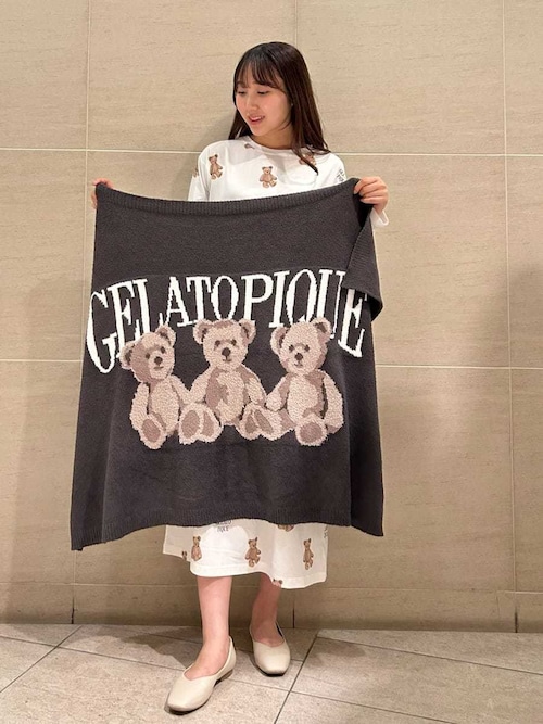 セール】モチーフジャガードブランケット（ブランケット）｜gelato