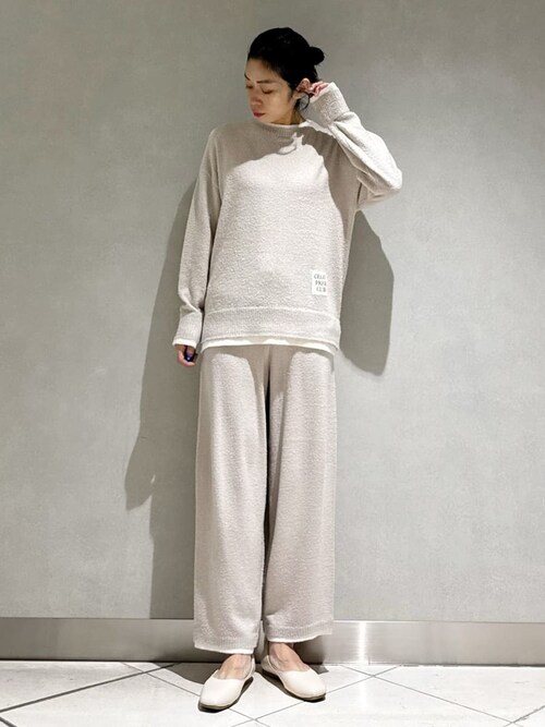 セール】レイヤードホットスムーズィーロングパンツ（ルームウェア